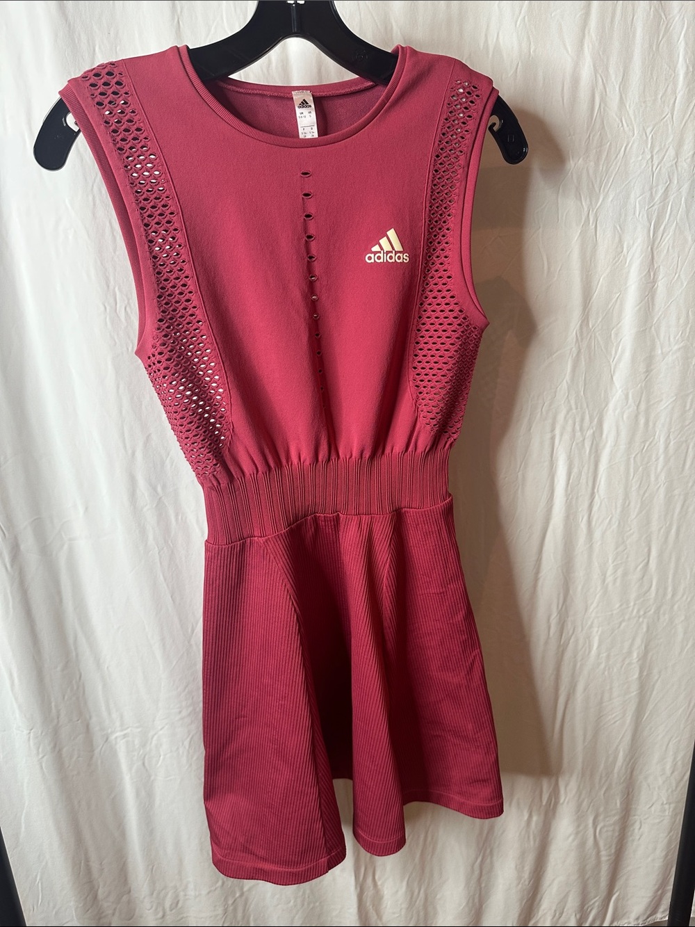 adidas Rose Pink Sleeveless Athletic tennis  Dress